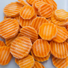  100% Natural Frozen Crinkle Cut Carrot with High Vitamin Content