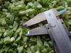  100% Natural High Quality Frozen Green Chilli Cut with BRC Certification