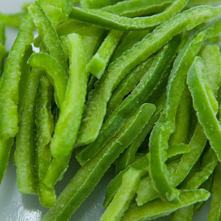 Frozen Green Bell Pepper Strip Wholesale with High Quality