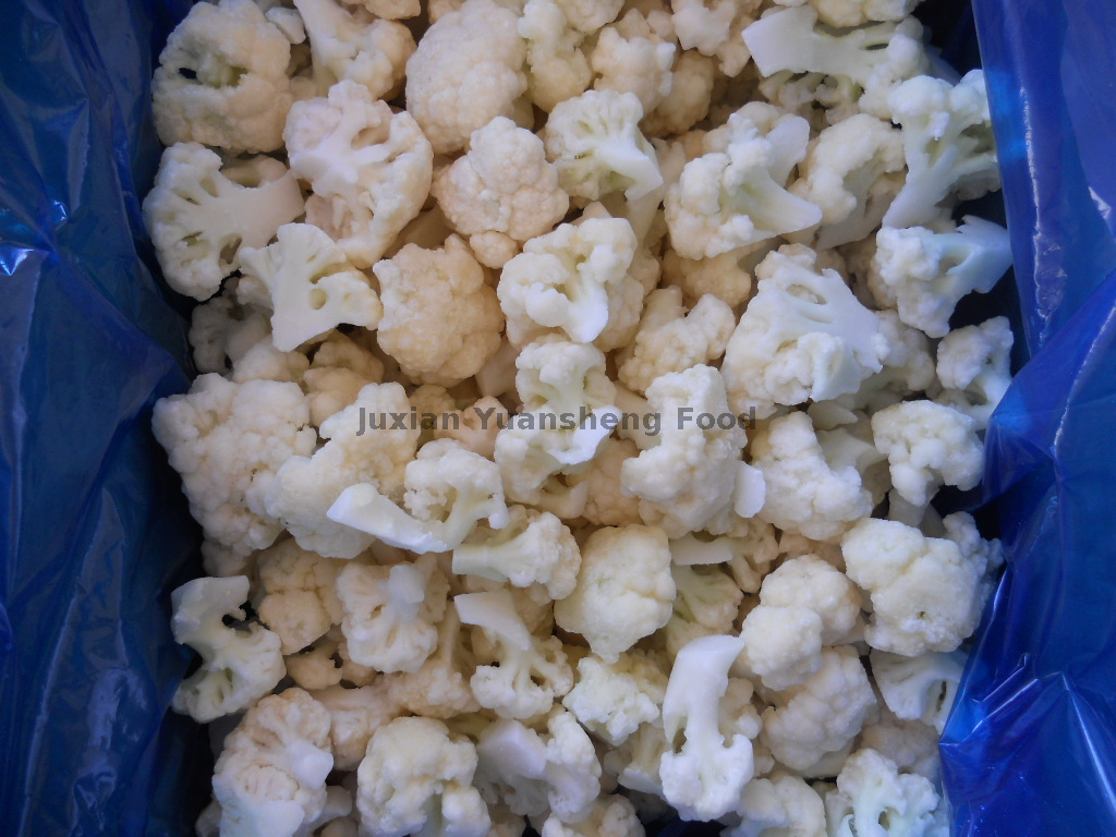 100% natural Frozen Cauliflower Non-GMO Rich in Nutrients