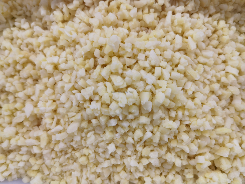  100% Natural Frozen Garlic Minced 4mm with No Preservatives 