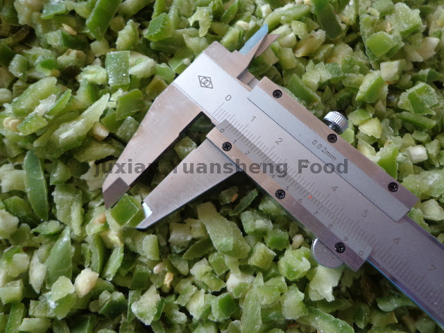  100% Natural High Quality Frozen Green Chilli Cut with BRC Certification