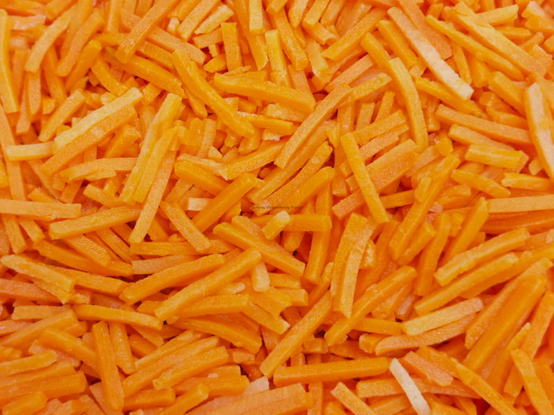 All Natural Frozen Carrot Sliced 24 Months Shelf Life