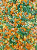 Grade A Non-GMO Frozen Sweet Corn Kernel with Peas Carrot and green bean