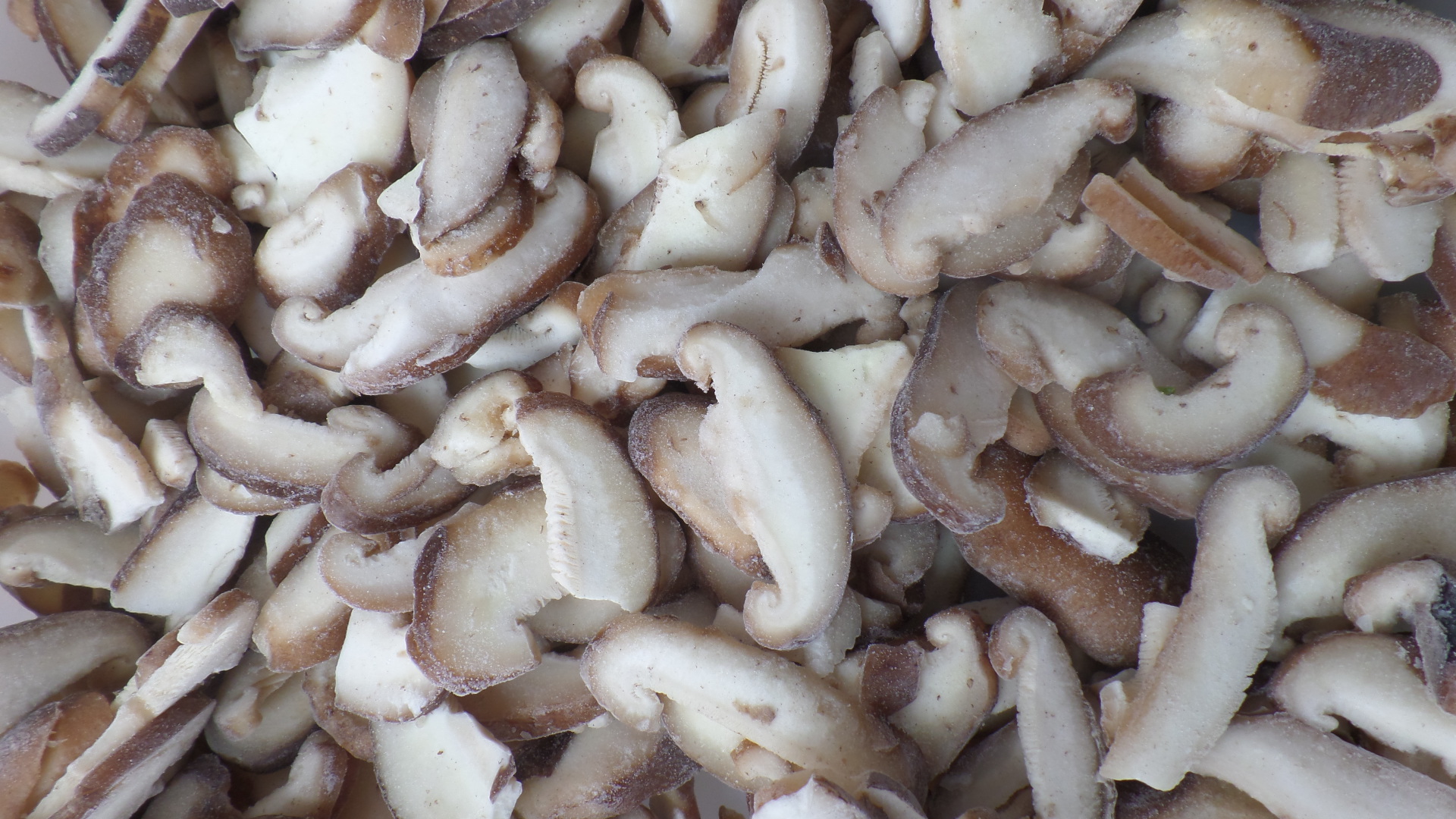 100% Natural Frozen Shiitake Mushroom Strips Rich in Nutrients