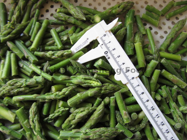 Grade A Frozen Asparagus Tips And Cuts with BRC Certification